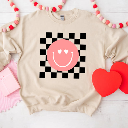Valentines Pink Smiley | DTF Transfer