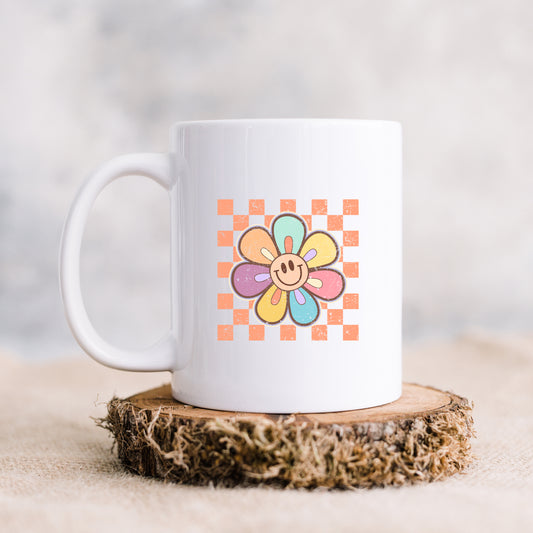 Checkered Daisy | Mug