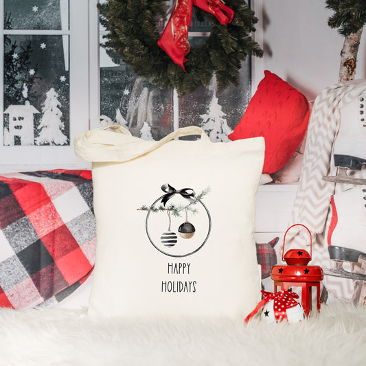 Happy Holidays Ornaments | Tote Bag