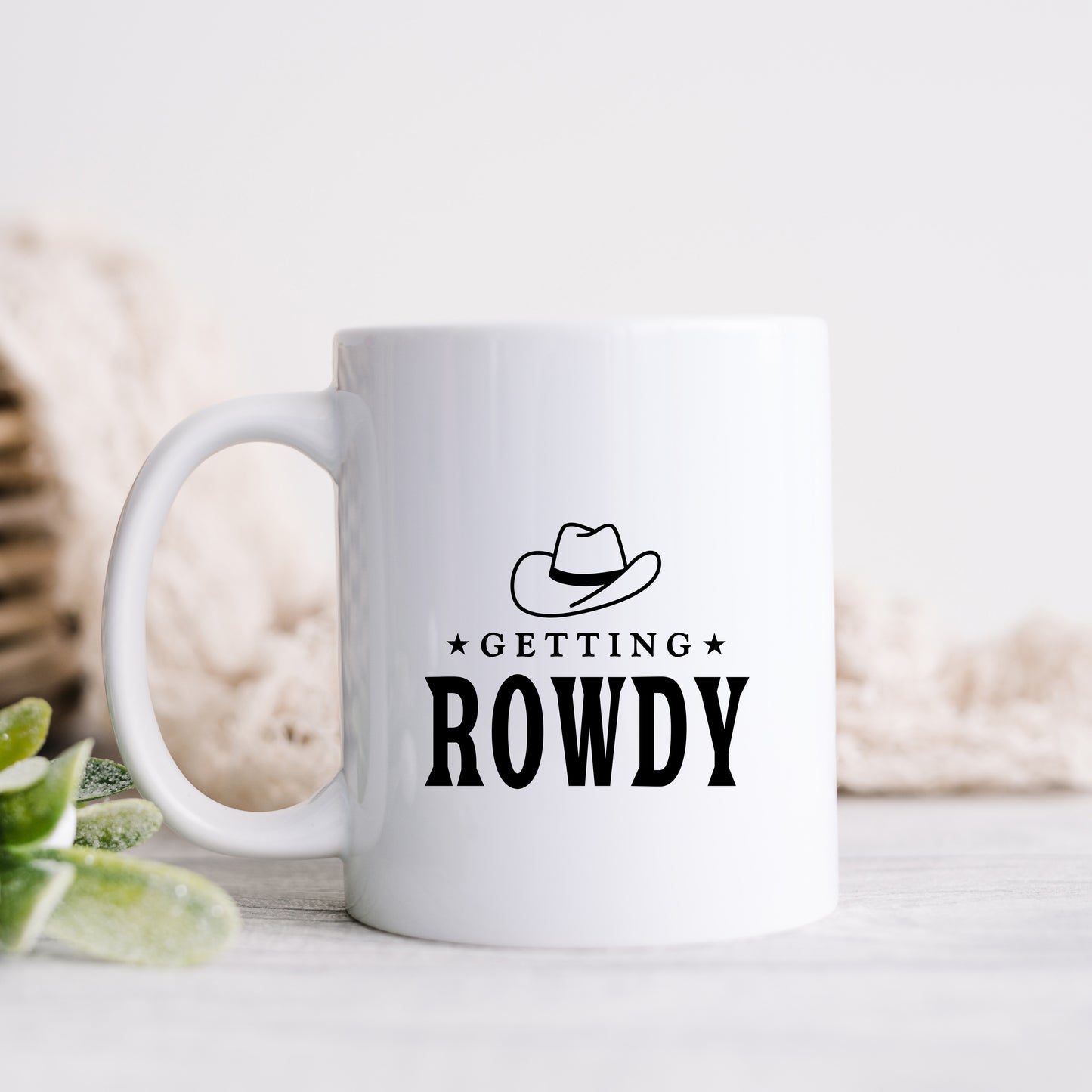 Getting Rowdy Cowboy Hat | Mug