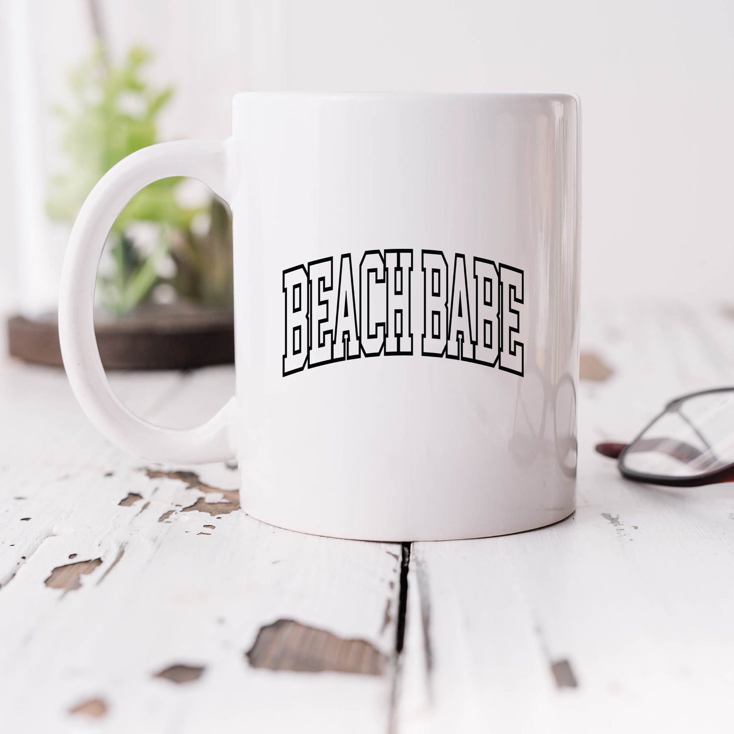 Beach Babe Varsity | Mug