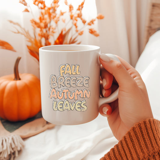 Fall Breeze Autumn Leaves | Mug
