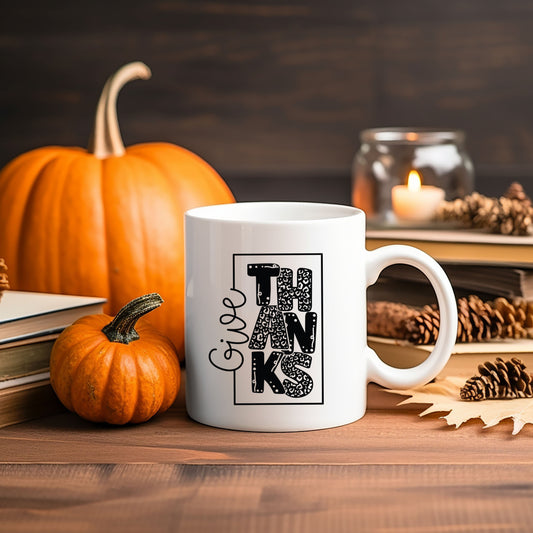 Give Thanks Pumpkin | Mug