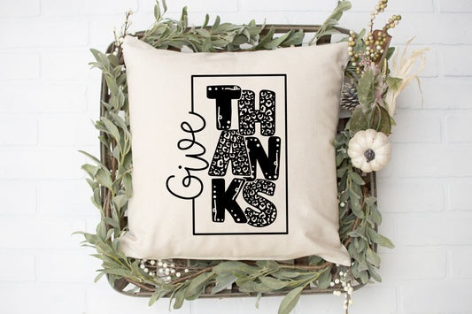 Give thanks Pumpkin | Pillow Cover