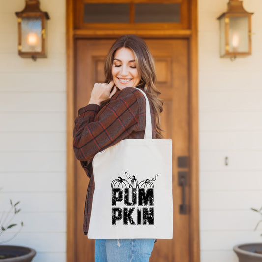 Pumpkin Distressed | Tote Bag