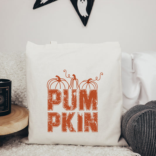 Pumpkin Distressed | Tote Bag