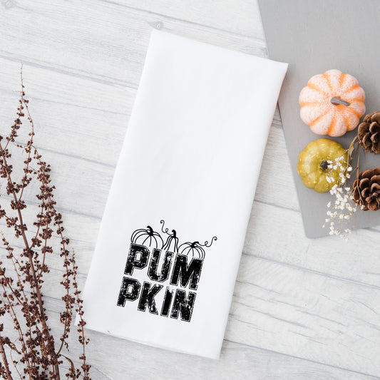 Pumpkin Distressed | Tea Towel