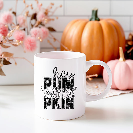 Hey Pumpkin Distressed | Mug