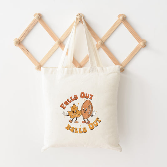 Falls Out Balls Out | Tote Bag