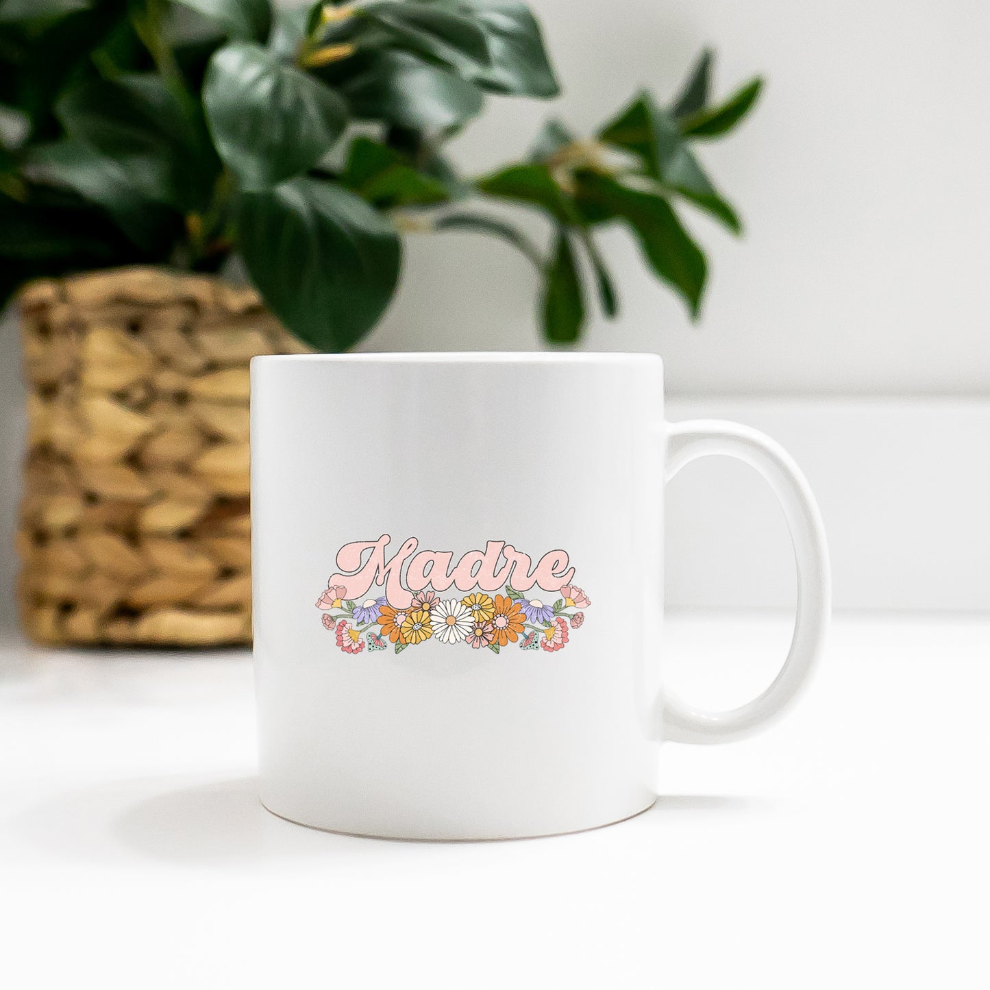 Madre Flowers Grunge | Mug
