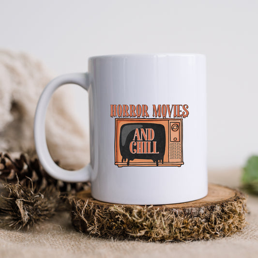 Horror Movies And Chill TV | Mug