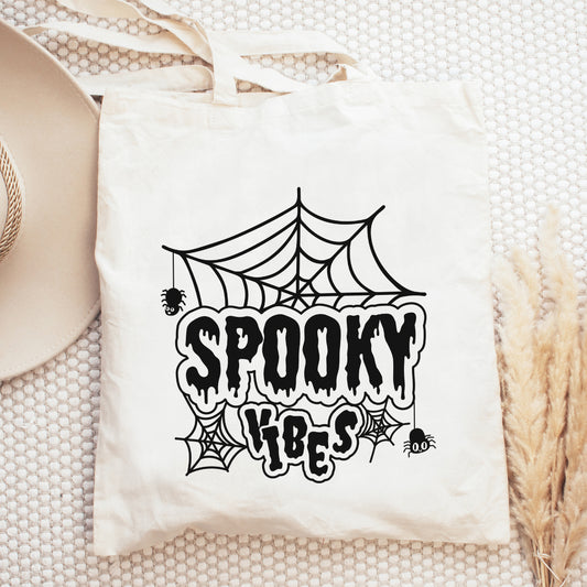 Spooky Vibes Web | Tote Bag