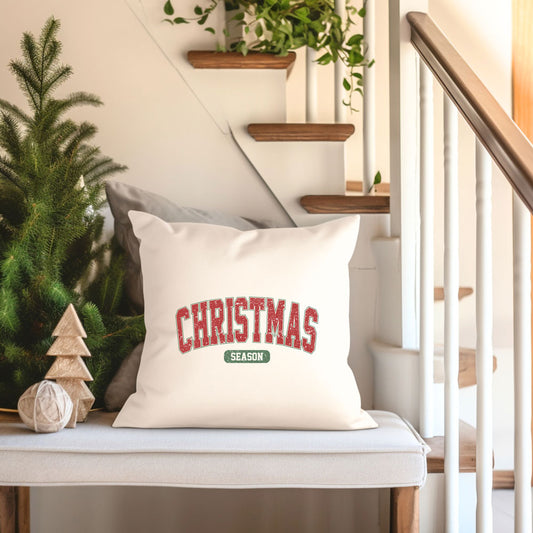 Varsity Christmas Season | Pillow Cover