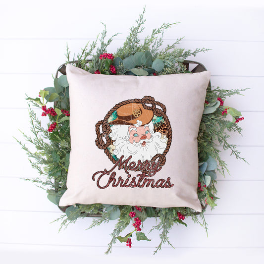 Western Santa | Pillow Cover