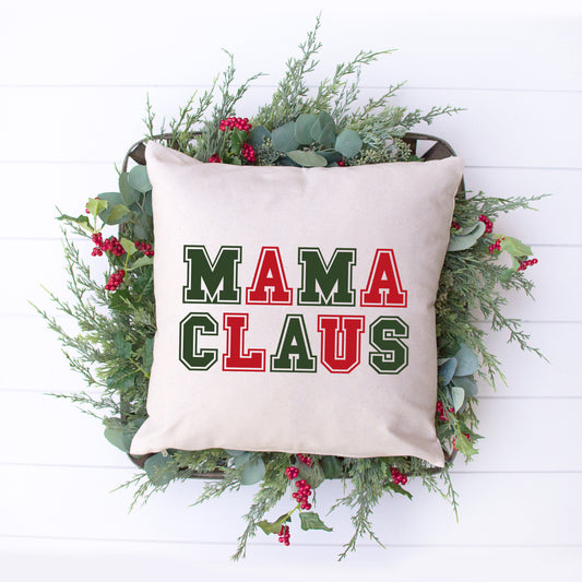 Mama Claus Colorful | Pillow Cover