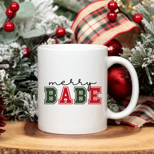 Merry Babe Bold | Mug