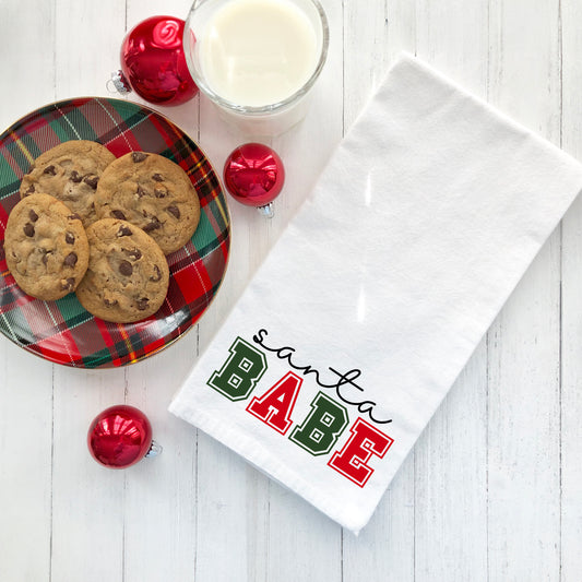 Santa Babe Bold | Tea Towel