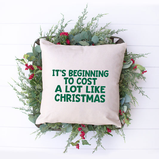 Cost Like Christmas | Pillow Cover