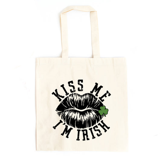 Kiss Me Irish Lips | Tote Bag