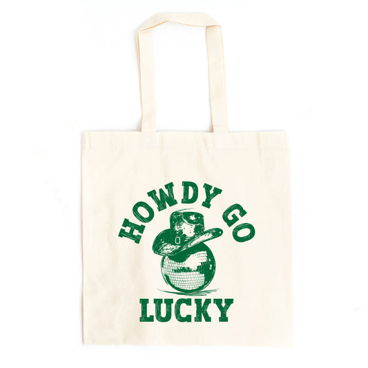 Howdy Go Lucky Disco Ball | Tote Bag