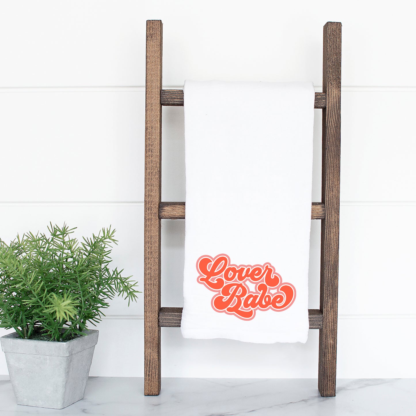 Lover Babe Retro | Tea Towel