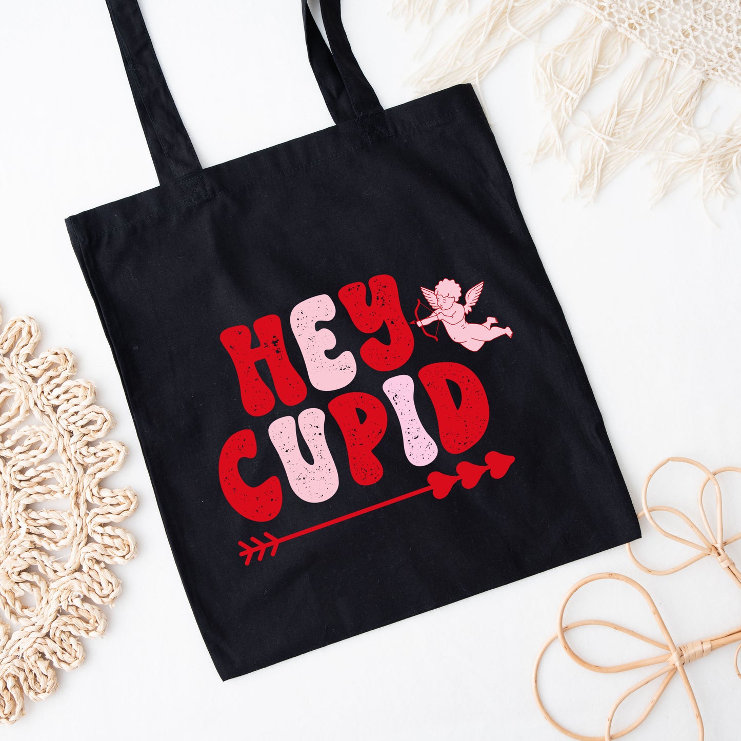 Hey Cupid Pink | Tote Bag