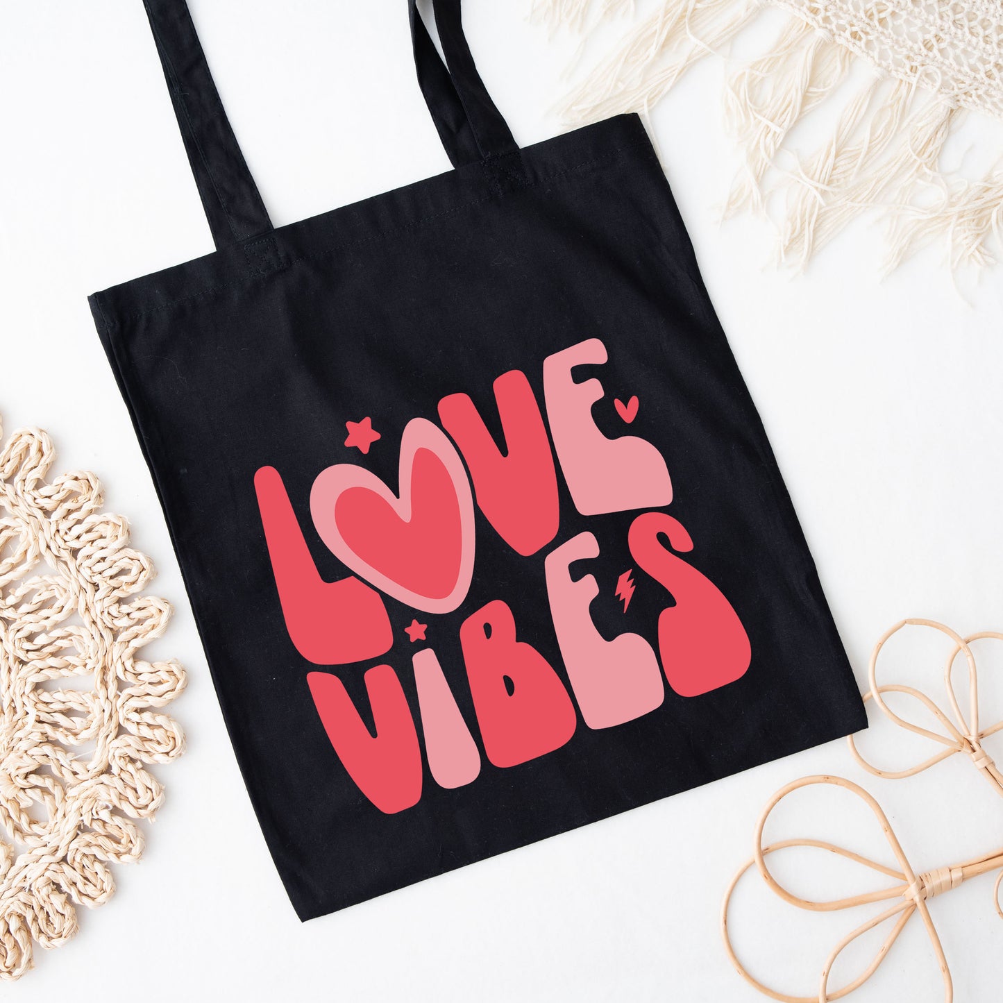 Love Vibes Stars | Tote Bag