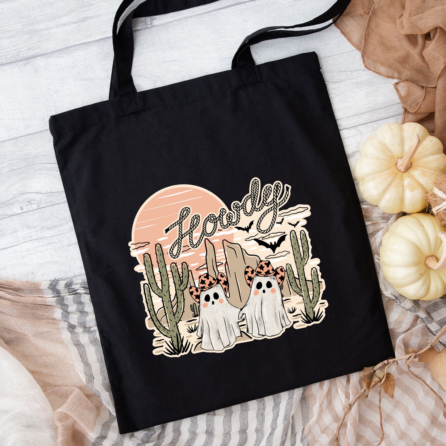 Howdy Ghosties | Tote Bag