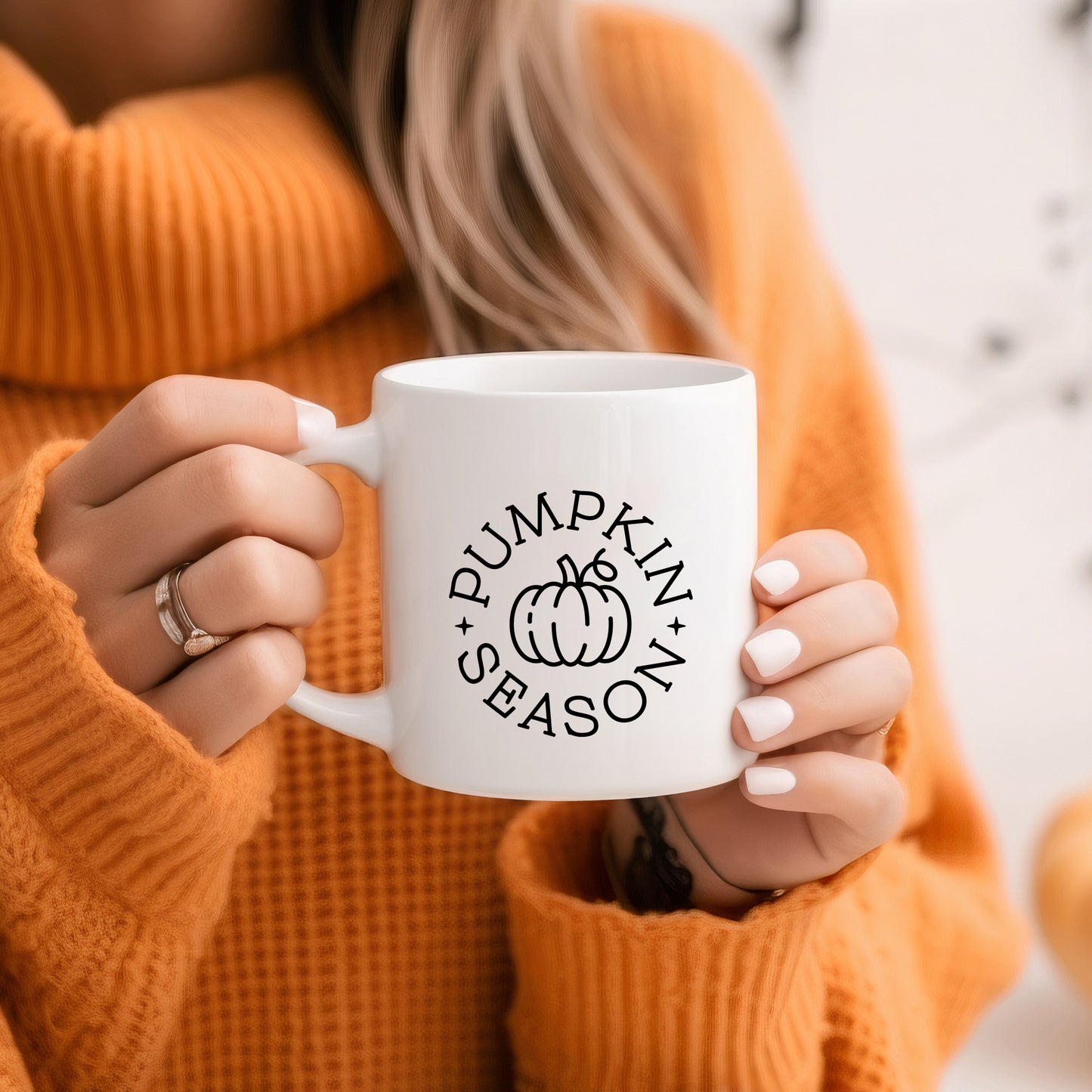 Pumpkin Season Circle | Mug