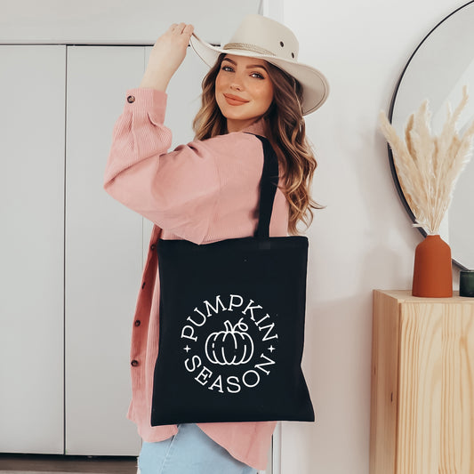 Pumpkin Season Circle | Tote Bag