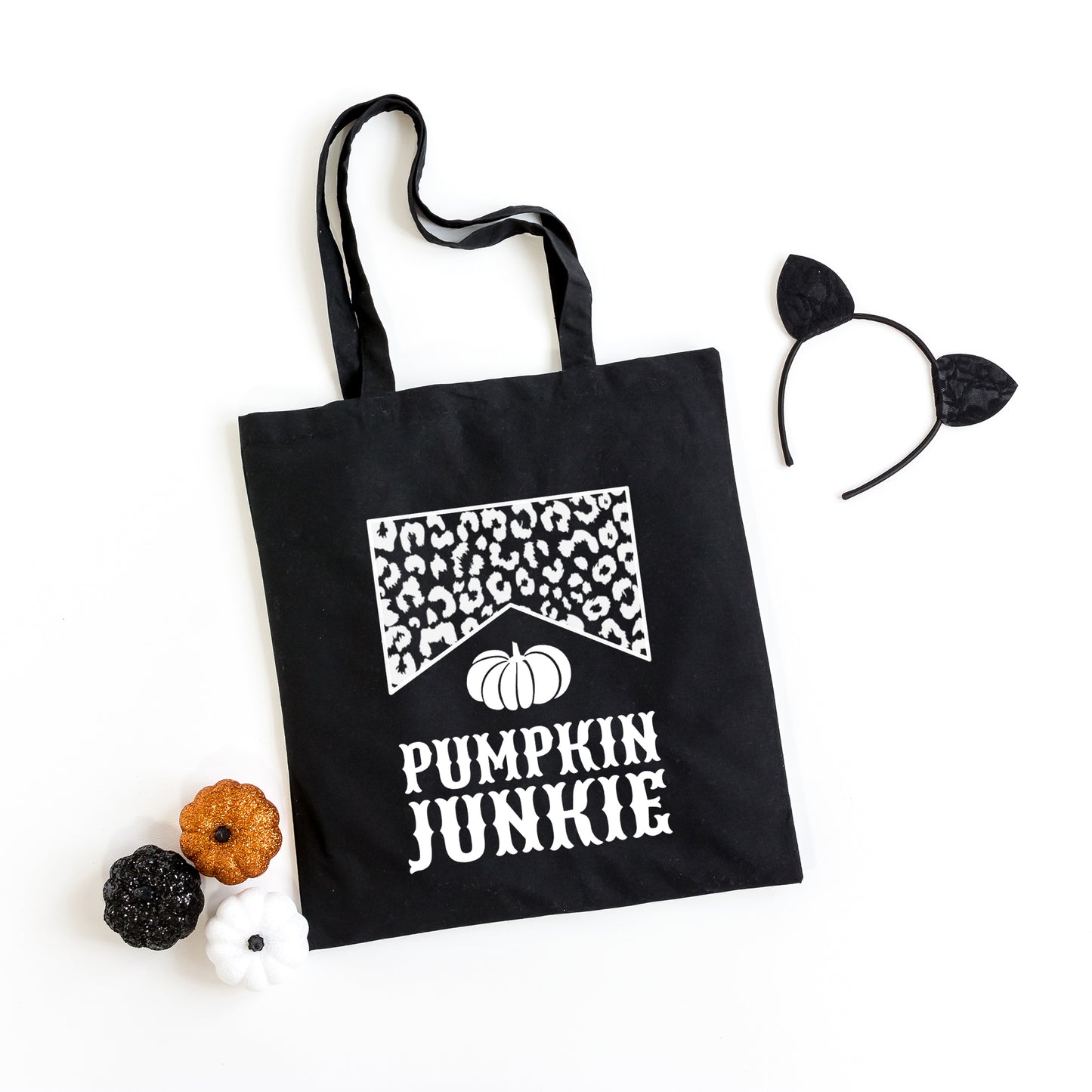 Leopard Pumpkin Junkie | Tote Bag