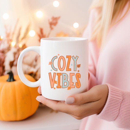 Cozy Vibes Distressed | Mug