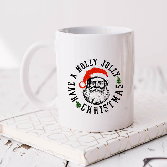 Holly Jolly Santa | Mug