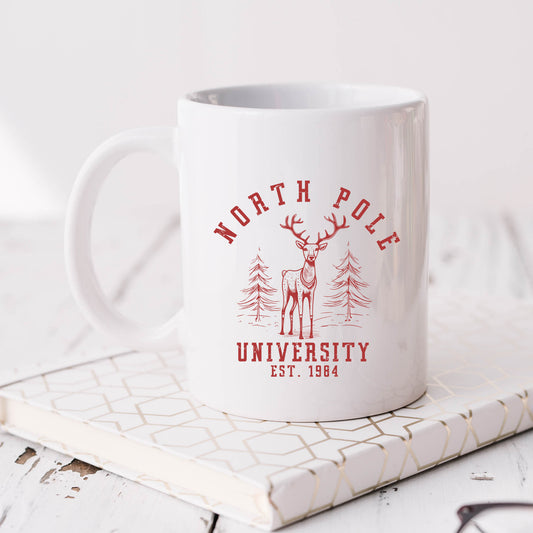 North Pole University Deer | Mug