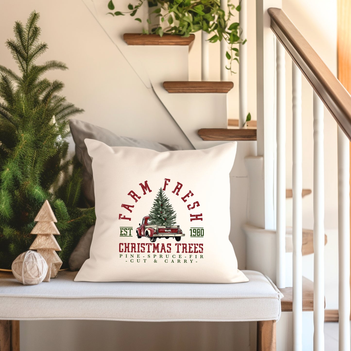 Farm Fresh Cut And Carry | Pillow Cover