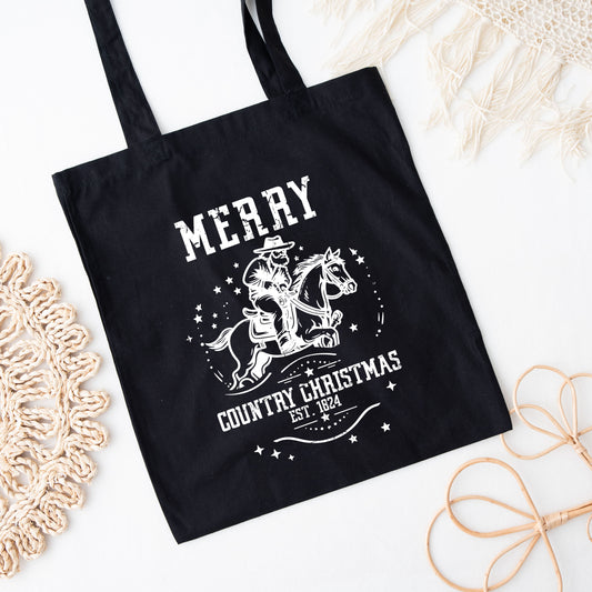 Merry Country Christmas | Tote Bag