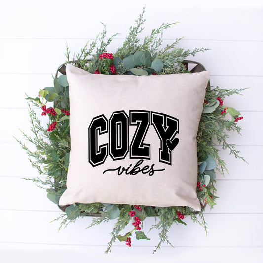 Cozy Vibes Bold | Pillow Cover