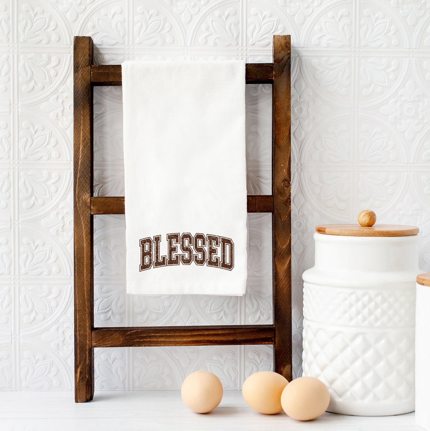 Blessed Grunge | Tea Towel
