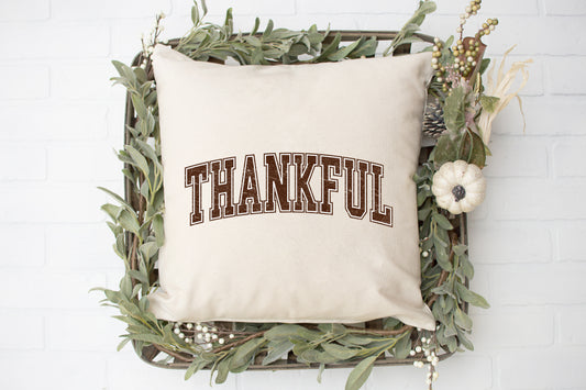 Thankful Grunge | Pillow Cover