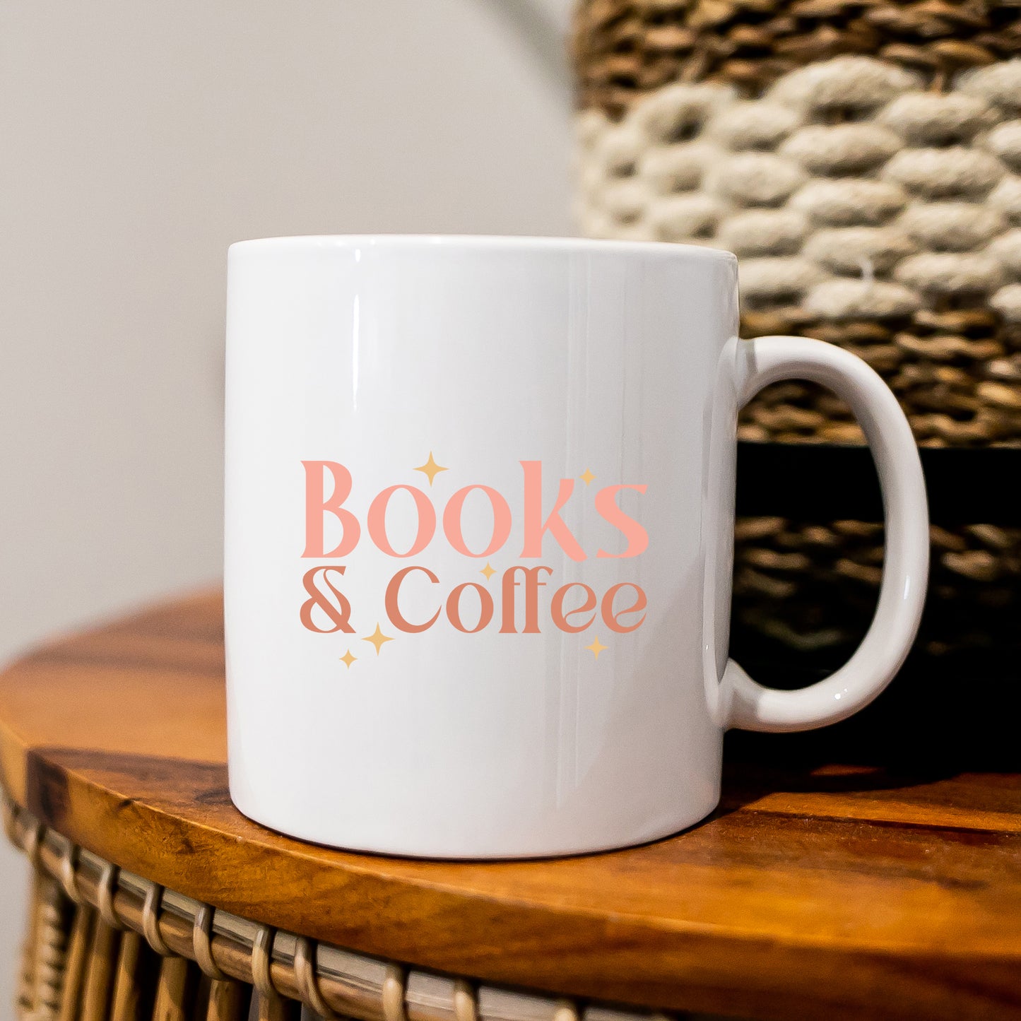 Books And Coffee Stars | Mug