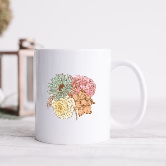 Colorful Flower Bouquet | Mug
