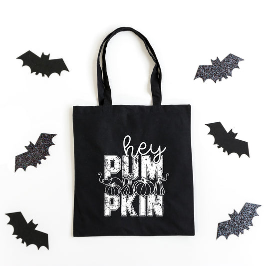 Hey Pumpkin Distressed | Tote Bag