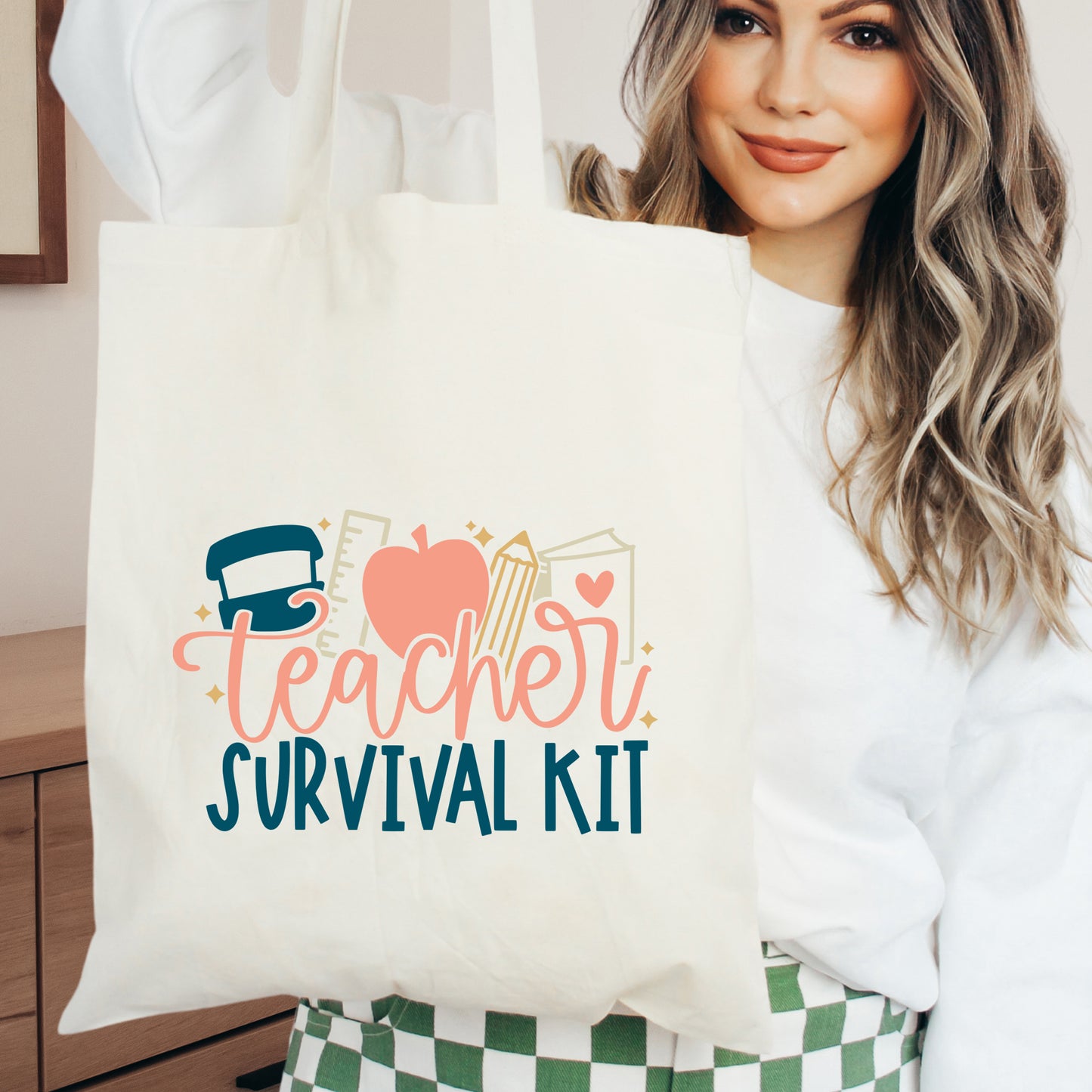 Teacher Survival Kit | Tote Bag