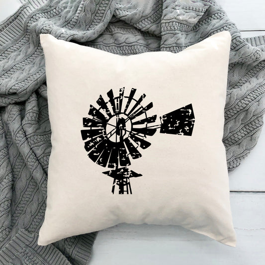 Windmill Grunge | Pillow Cover