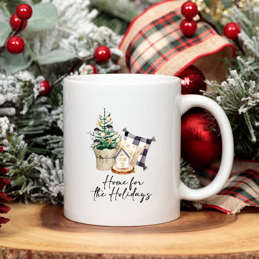 Home For The Holidays Modern | Mug