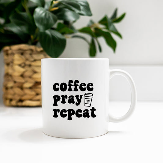 Coffee Pray Repeat | Mug
