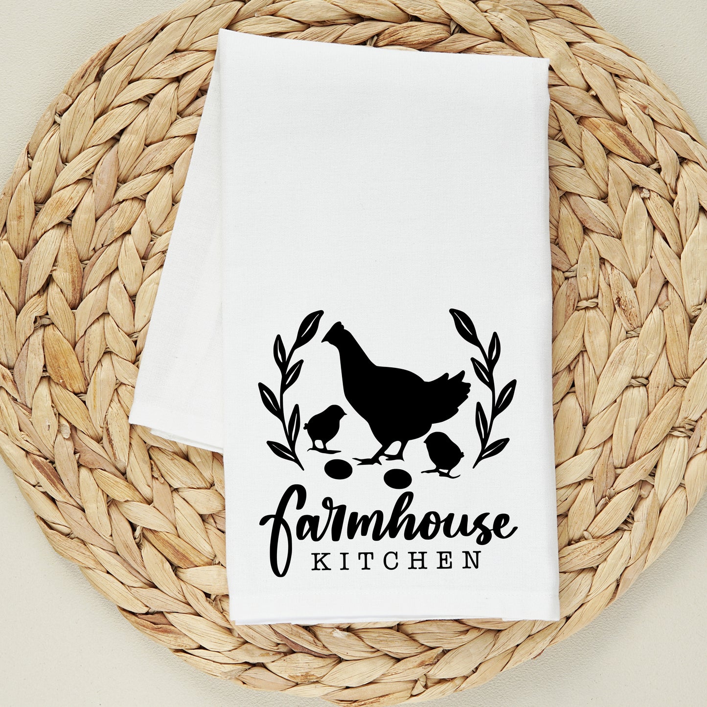 Farmhouse Kitchen Chicken | Tea Towel