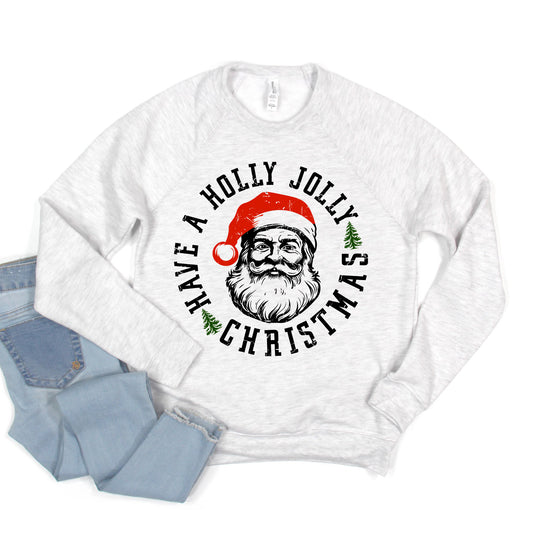 Holly Jolly Santa | DTF Transfer