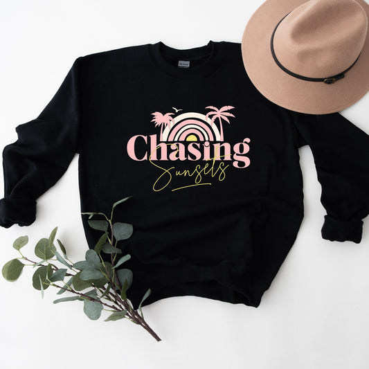 Chasing Sunsets Rainbow | DTF Transfer