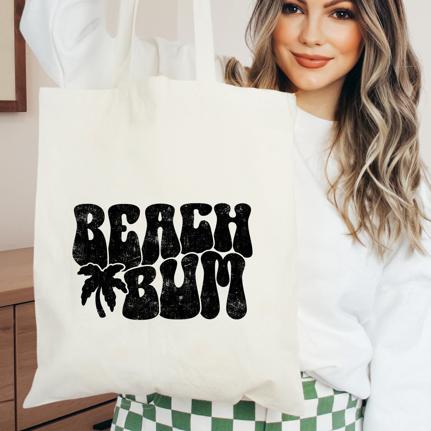 Beach Bum Palm Tree | Tote Bag